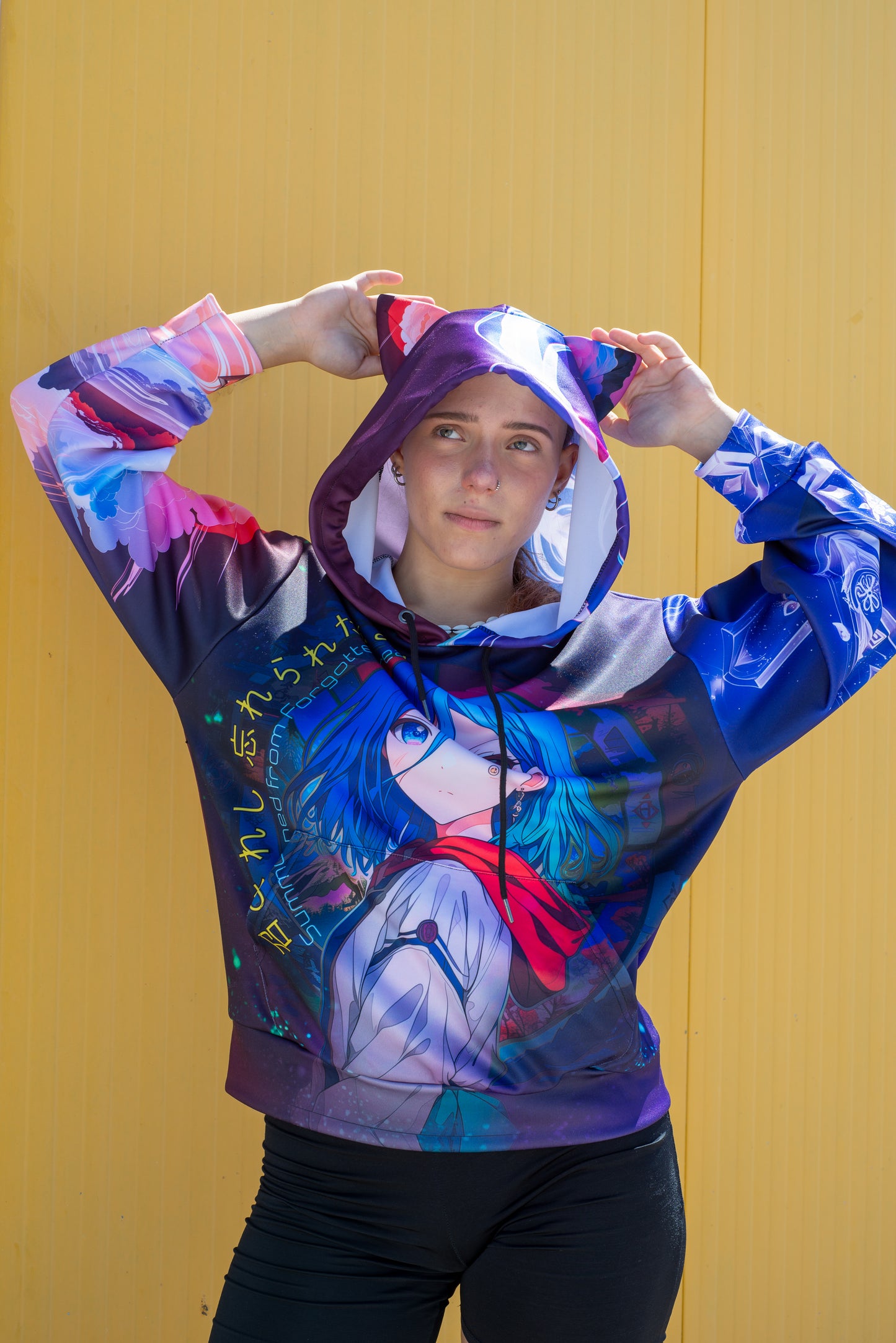 Magical girl cosplay hoodie – cozy fantasy style for anime lovers