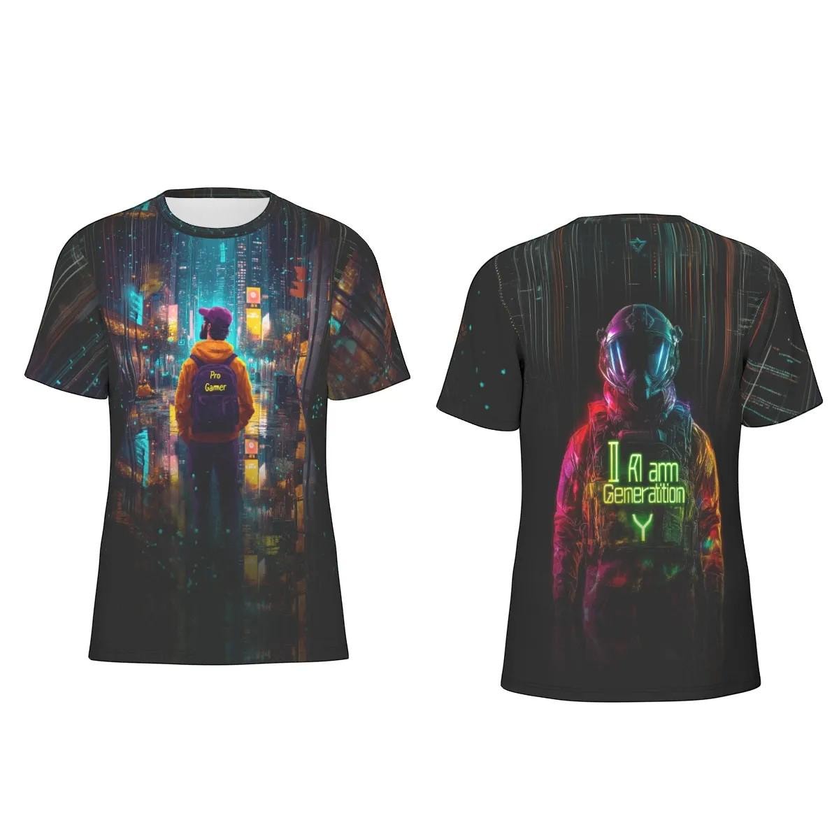 Eco-friendly unisex tee inspired by the golden age of gaming