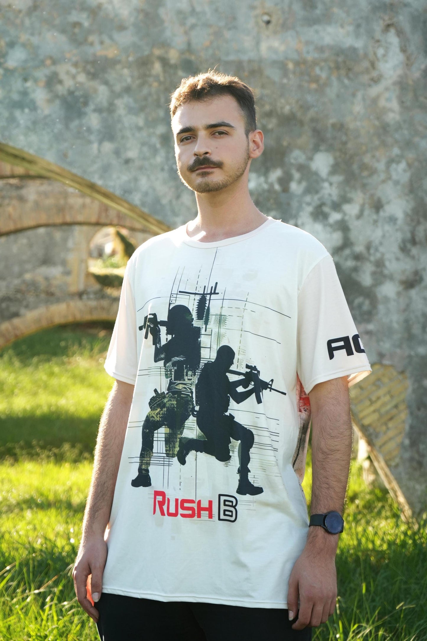 eco-friendly CS:GO gamer tee, FPS esports shirt