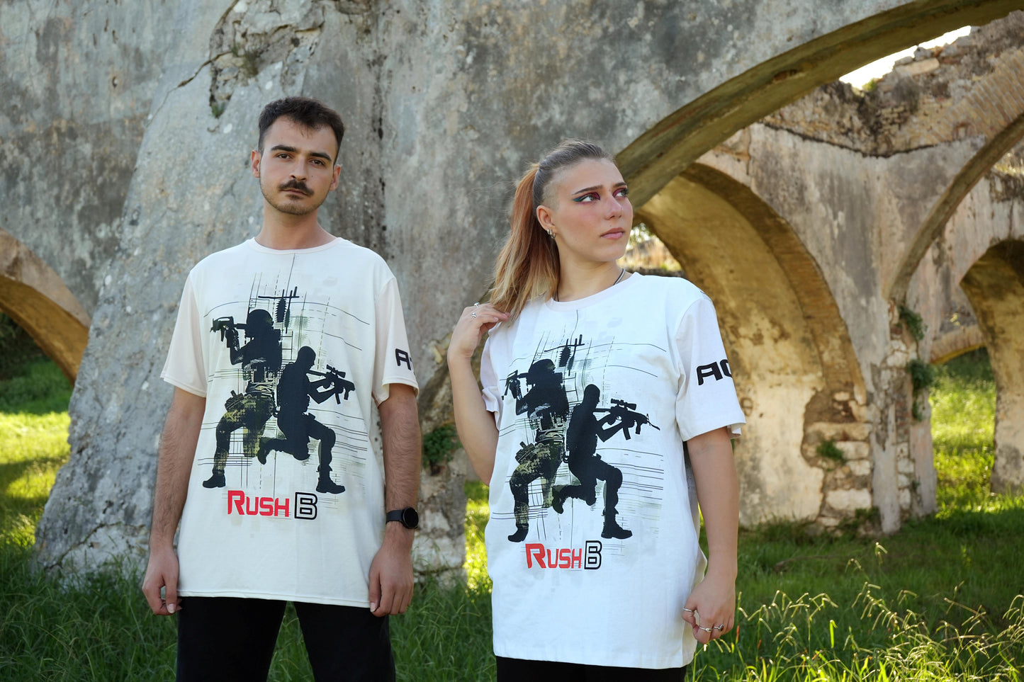 eco-friendly CS:GO gamer tee, FPS esports shirt
