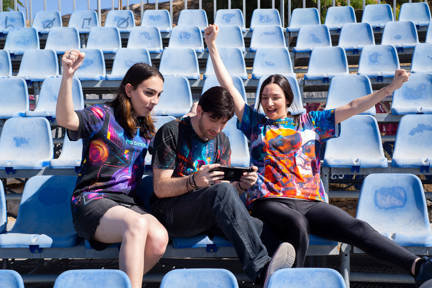 Eco-friendly unisex tee inspired by the golden age of gaming