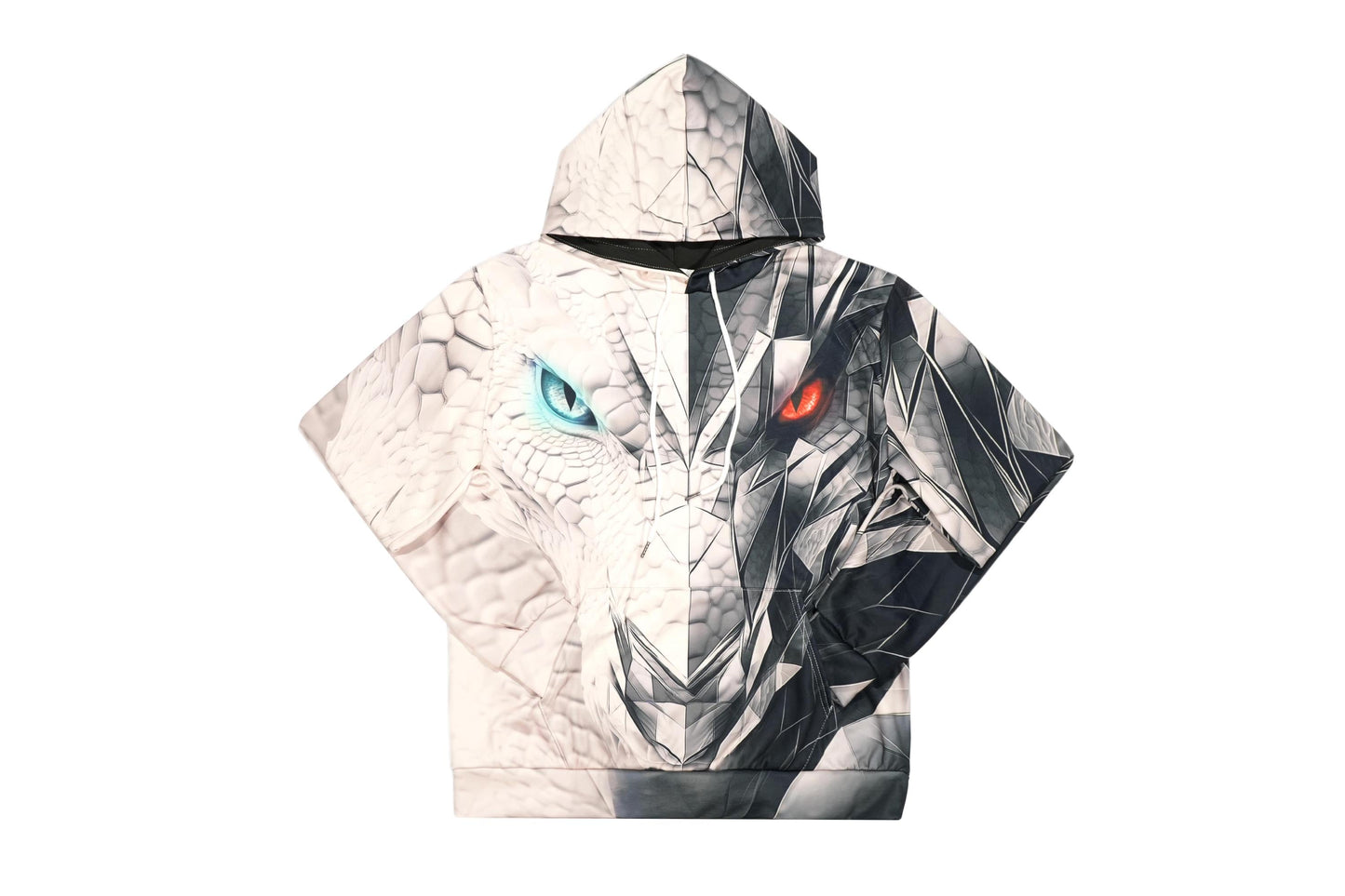 Unisex fantasy RPG hoodie featuring dragon-inspired artwork
Cozy fleece gamer hoodie with ice/fire motif – Thirion collection
Urban dragon hoodie for RPG fans – Final Fantasy style design
Dragon eye hoodie in blue and white colorway – gamer fashion piece