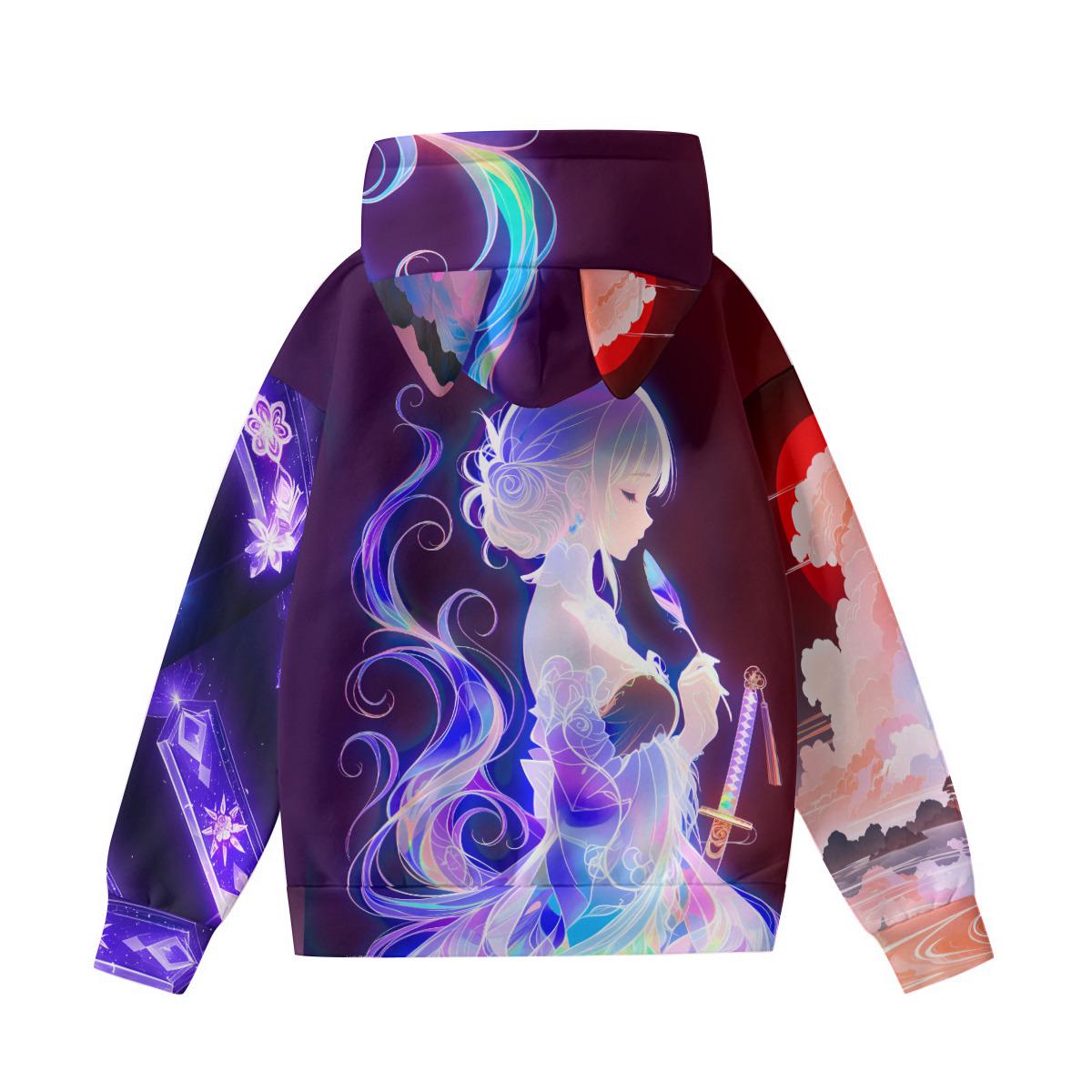 Magical girl cosplay hoodie – cozy fantasy style for anime lovers