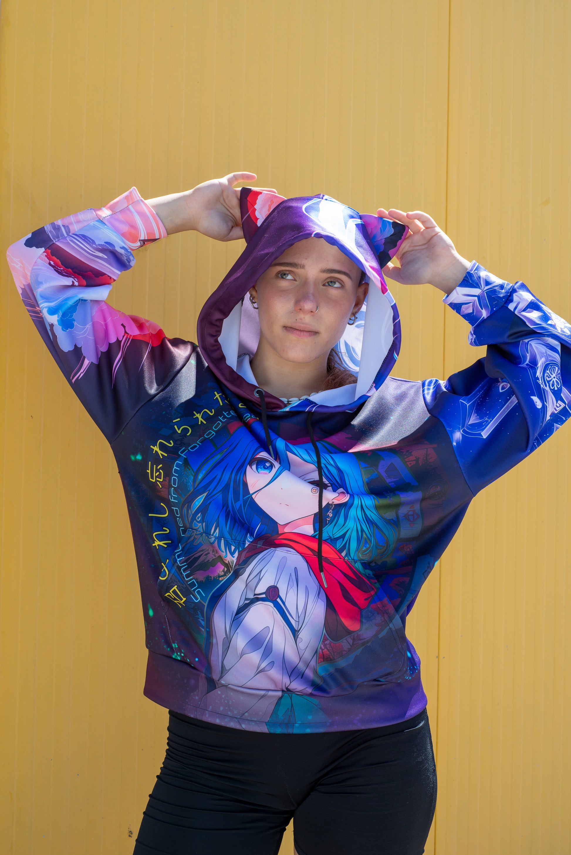 Magical girl cosplay hoodie – cozy fantasy style for anime lovers