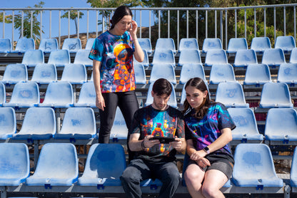 Eco-friendly unisex tee inspired by the golden age of gaming