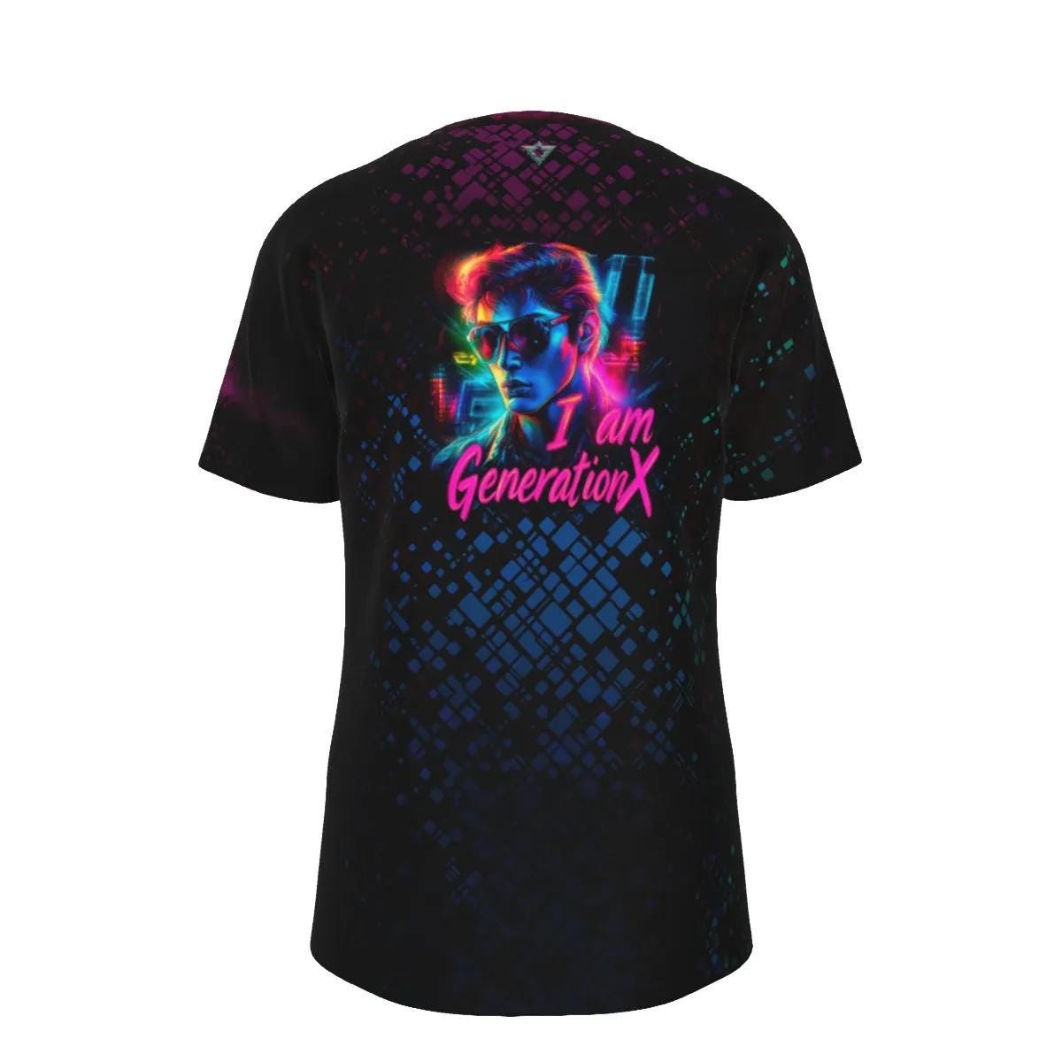 Eco-friendly retro T-shirt inspired by pop culture and video games