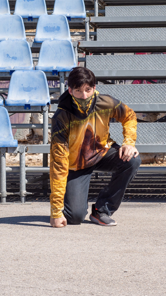 Assassin Gamer Hoodie with Built-in Mask